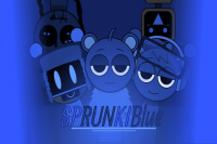 Sprunki Blue Melody Quest