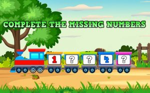 Complete The Missing Numbers Train Puzzle Online Game