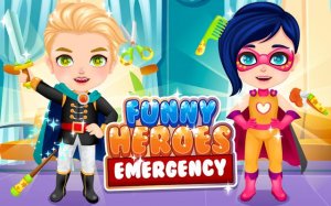 Funny Heroes Emergency: Hero Rescue & Makeover Online Game