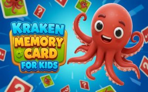 Kraken Memory Card Game for Kids - Online Puzzle Game