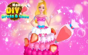 Nana DIY Dress & Cake: Fashion & Baking Simulator Online Game