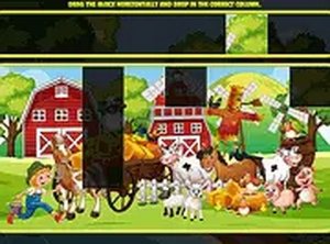 Farm Pic Tetriz Online Puzzle Game