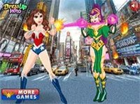Superhero Fashion Dress Up Game