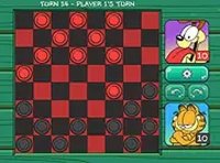 Garfield: Checkers Online Game