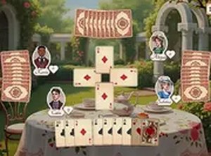 Rose Garden Hearts Online Card Game